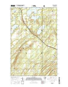 Toimi Minnesota Current topographic map, 1:24000 scale, 7.5 X 7.5 Minute, Year 2016