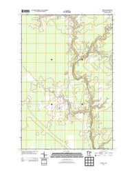 Toivola Minnesota Historical topographic map, 1:24000 scale, 7.5 X 7.5 Minute, Year 2013