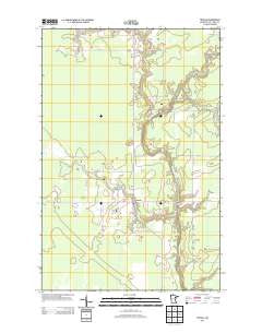 Toivola Minnesota Historical topographic map, 1:24000 scale, 7.5 X 7.5 Minute, Year 2013
