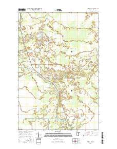 Toivola SW Minnesota Current topographic map, 1:24000 scale, 7.5 X 7.5 Minute, Year 2016