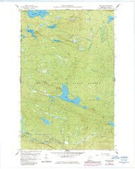 Tom Lake Minnesota Historical topographic map, 1:24000 scale, 7.5 X 7.5 Minute, Year 1959