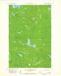 Tom Lake Minnesota Historical topographic map, 1:24000 scale, 7.5 X 7.5 Minute, Year 1959