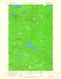 Tom Lake Minnesota Historical topographic map, 1:24000 scale, 7.5 X 7.5 Minute, Year 1959