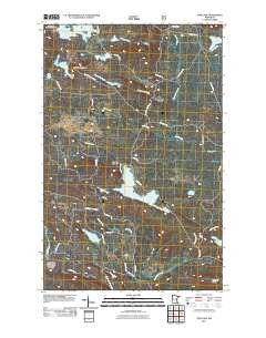 Tom Lake Minnesota Historical topographic map, 1:24000 scale, 7.5 X 7.5 Minute, Year 2011