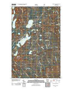 Toohey Lake Minnesota Historical topographic map, 1:24000 scale, 7.5 X 7.5 Minute, Year 2011