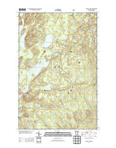 Toohey Lake Minnesota Historical topographic map, 1:24000 scale, 7.5 X 7.5 Minute, Year 2013