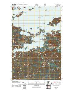 Tower Minnesota Historical topographic map, 1:24000 scale, 7.5 X 7.5 Minute, Year 2011