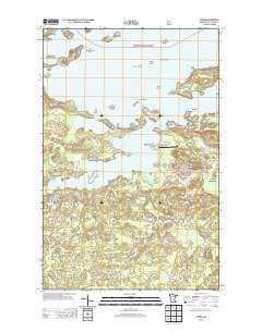 Tower Minnesota Historical topographic map, 1:24000 scale, 7.5 X 7.5 Minute, Year 2013
