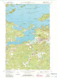Tower Minnesota Historical topographic map, 1:24000 scale, 7.5 X 7.5 Minute, Year 1956