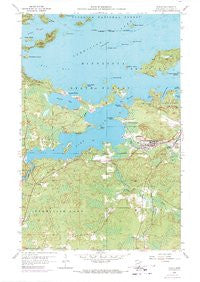 Tower Minnesota Historical topographic map, 1:24000 scale, 7.5 X 7.5 Minute, Year 1956