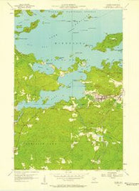Tower Minnesota Historical topographic map, 1:24000 scale, 7.5 X 7.5 Minute, Year 1956