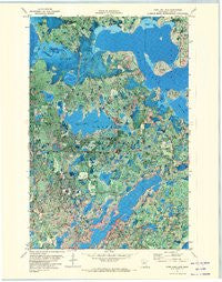 Town Line Lake Minnesota Historical topographic map, 1:24000 scale, 7.5 X 7.5 Minute, Year 1971