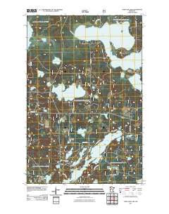 Town Line Lake Minnesota Historical topographic map, 1:24000 scale, 7.5 X 7.5 Minute, Year 2011
