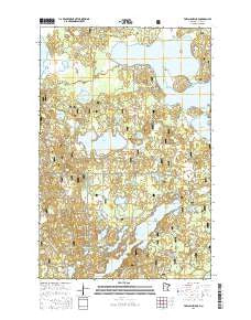 Town Line Lake Minnesota Current topographic map, 1:24000 scale, 7.5 X 7.5 Minute, Year 2016