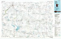 Tracy Minnesota Historical topographic map, 1:100000 scale, 30 X 60 Minute, Year 1986