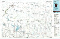 Tracy Minnesota Historical topographic map, 1:100000 scale, 30 X 60 Minute, Year 1986