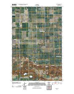 Trail Minnesota Historical topographic map, 1:24000 scale, 7.5 X 7.5 Minute, Year 2010