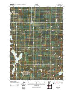 Trimont Minnesota Historical topographic map, 1:24000 scale, 7.5 X 7.5 Minute, Year 2010