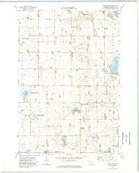 Trisko Lake Minnesota Historical topographic map, 1:24000 scale, 7.5 X 7.5 Minute, Year 1973