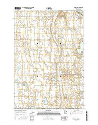 Trisko Lake Minnesota Current topographic map, 1:24000 scale, 7.5 X 7.5 Minute, Year 2016