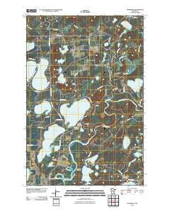 Trommald Minnesota Historical topographic map, 1:24000 scale, 7.5 X 7.5 Minute, Year 2010