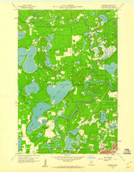Trommald Minnesota Historical topographic map, 1:24000 scale, 7.5 X 7.5 Minute, Year 1959