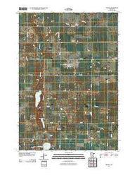 Truman Minnesota Historical topographic map, 1:24000 scale, 7.5 X 7.5 Minute, Year 2010