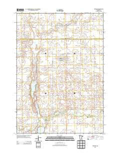 Truman Minnesota Historical topographic map, 1:24000 scale, 7.5 X 7.5 Minute, Year 2013
