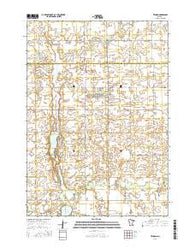 Truman Minnesota Current topographic map, 1:24000 scale, 7.5 X 7.5 Minute, Year 2016