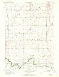 Truman SE Minnesota Historical topographic map, 1:24000 scale, 7.5 X 7.5 Minute, Year 1967