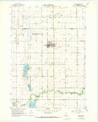 Truman Minnesota Historical topographic map, 1:24000 scale, 7.5 X 7.5 Minute, Year 1967