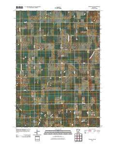 Truman SE Minnesota Historical topographic map, 1:24000 scale, 7.5 X 7.5 Minute, Year 2010
