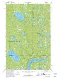 Tulaby Lake Minnesota Historical topographic map, 1:24000 scale, 7.5 X 7.5 Minute, Year 1969