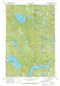 Tulaby Lake Minnesota Historical topographic map, 1:24000 scale, 7.5 X 7.5 Minute, Year 1969