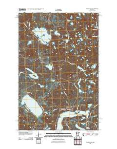 Tulaby Lake Minnesota Historical topographic map, 1:24000 scale, 7.5 X 7.5 Minute, Year 2011
