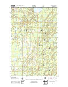 Turpela Lake Minnesota Historical topographic map, 1:24000 scale, 7.5 X 7.5 Minute, Year 2013