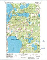 Turtle River Minnesota Historical topographic map, 1:24000 scale, 7.5 X 7.5 Minute, Year 1972