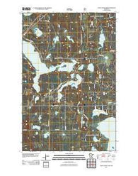 Turtle River Lake Minnesota Historical topographic map, 1:24000 scale, 7.5 X 7.5 Minute, Year 2011