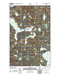Turtle River Lake Minnesota Historical topographic map, 1:24000 scale, 7.5 X 7.5 Minute, Year 2011