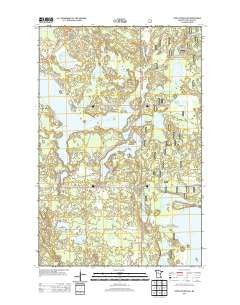Turtle River Lake Minnesota Historical topographic map, 1:24000 scale, 7.5 X 7.5 Minute, Year 2013