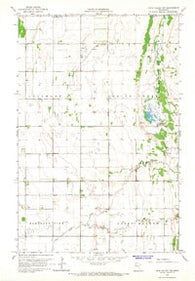 Twin Valley NW Minnesota Historical topographic map, 1:24000 scale, 7.5 X 7.5 Minute, Year 1965