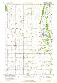 Twin Valley NW Minnesota Historical topographic map, 1:24000 scale, 7.5 X 7.5 Minute, Year 1965