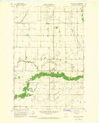 Twin Valley SW Minnesota Historical topographic map, 1:24000 scale, 7.5 X 7.5 Minute, Year 1965