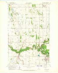 Twin Valley Minnesota Historical topographic map, 1:24000 scale, 7.5 X 7.5 Minute, Year 1965