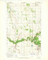 Twin Valley Minnesota Historical topographic map, 1:24000 scale, 7.5 X 7.5 Minute, Year 1965