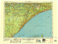 Two Harbors Minnesota Historical topographic map, 1:250000 scale, 1 X 2 Degree, Year 1958