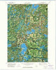 Two Inlets Minnesota Historical topographic map, 1:24000 scale, 7.5 X 7.5 Minute, Year 1972