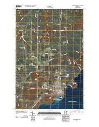 Two Harbors Minnesota Historical topographic map, 1:24000 scale, 7.5 X 7.5 Minute, Year 2010