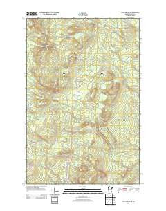 Two Harbors NE Minnesota Historical topographic map, 1:24000 scale, 7.5 X 7.5 Minute, Year 2013