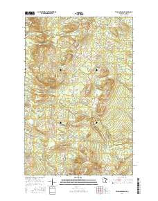 Two Harbors NE Minnesota Current topographic map, 1:24000 scale, 7.5 X 7.5 Minute, Year 2016